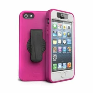 iSkin Estuche Revo 360 para iPhone SE (1ª generación) | Rosa