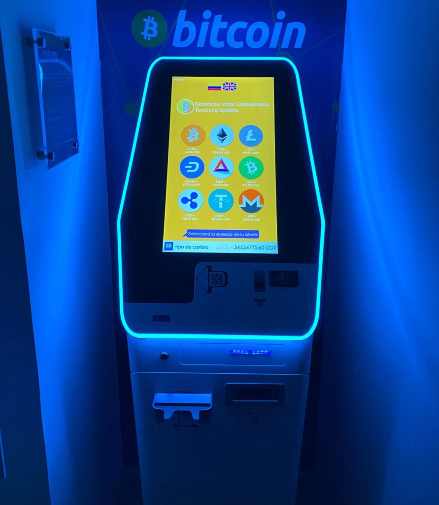 cajeros de bitcoins