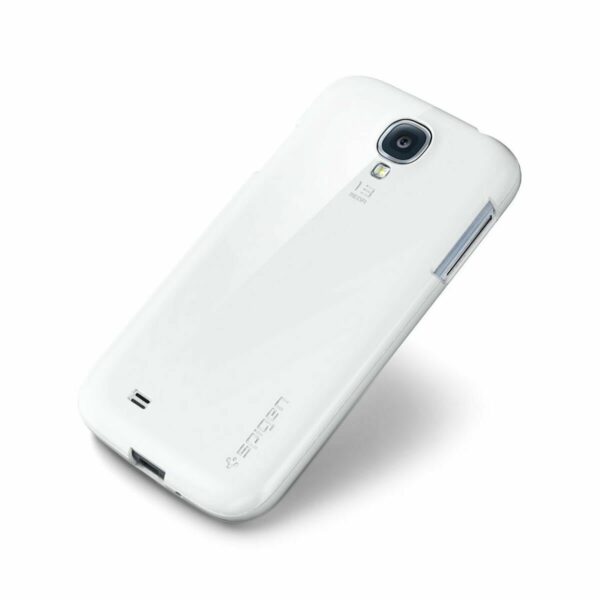 Outlet: Tapa trasera para Samsung Galaxy S4 - Bounce Spigen - Blanco