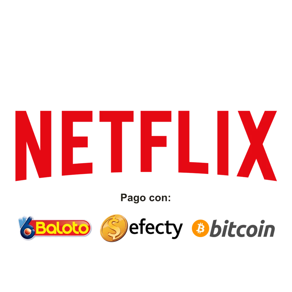PIN Netflix $35.000 (Pago con Efecty, Baloto, Soluciones en Red o Bitcoin)  Colombia - Compudemano