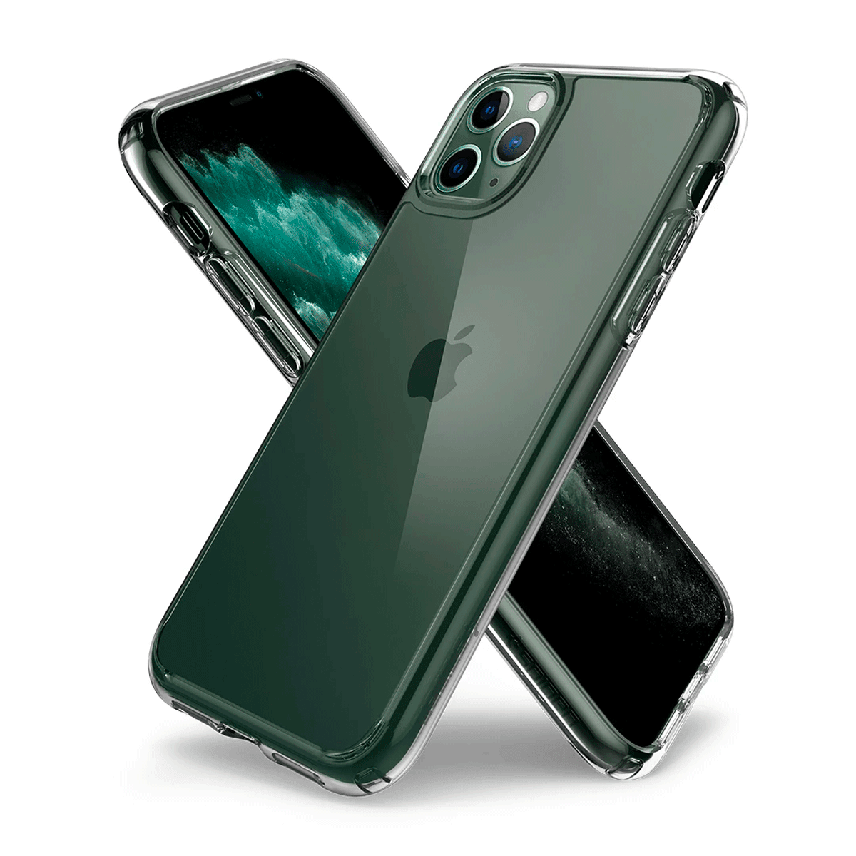 Estuche Spigen Ultra Hybrid Clear para iPhone 11 Pro Max ...
