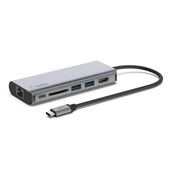 Belkin Hub Adaptador USB-C multipuerto 6 en 1