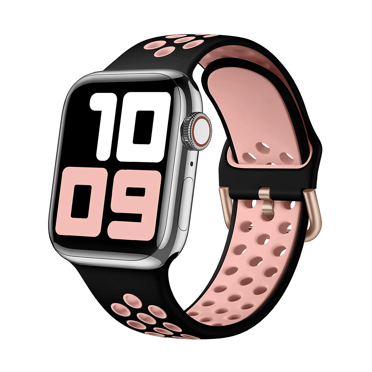 Correa deportiva de silicona transpirable para Apple Watch - Compudemano
