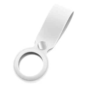Funda de silicona Naiadiy para Airtag | Blanco