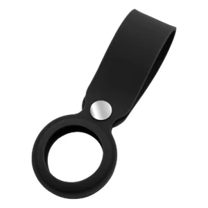 Funda de silicona Naiadiy para Airtag | Negro
