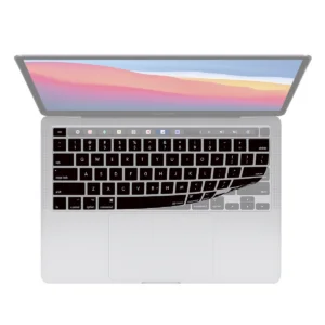 KB Covers Protector de Teclado para MBP 13″ (2020+) y MBP 16″ (2019) | Negro