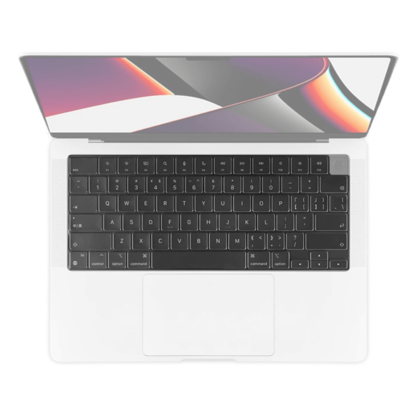KB Covers Protector de Teclado para MBP 14" & 16" (2021+) | Transparente