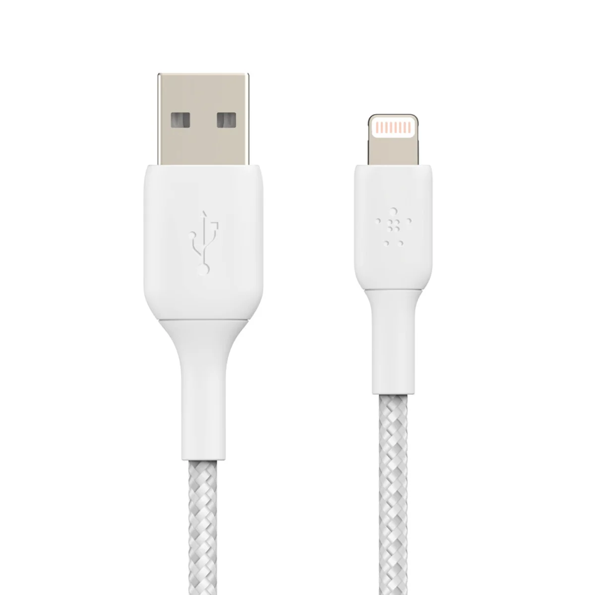Cable Trenzado Belkin USB-A a Lightning 1m | Blanco - Imagen 3