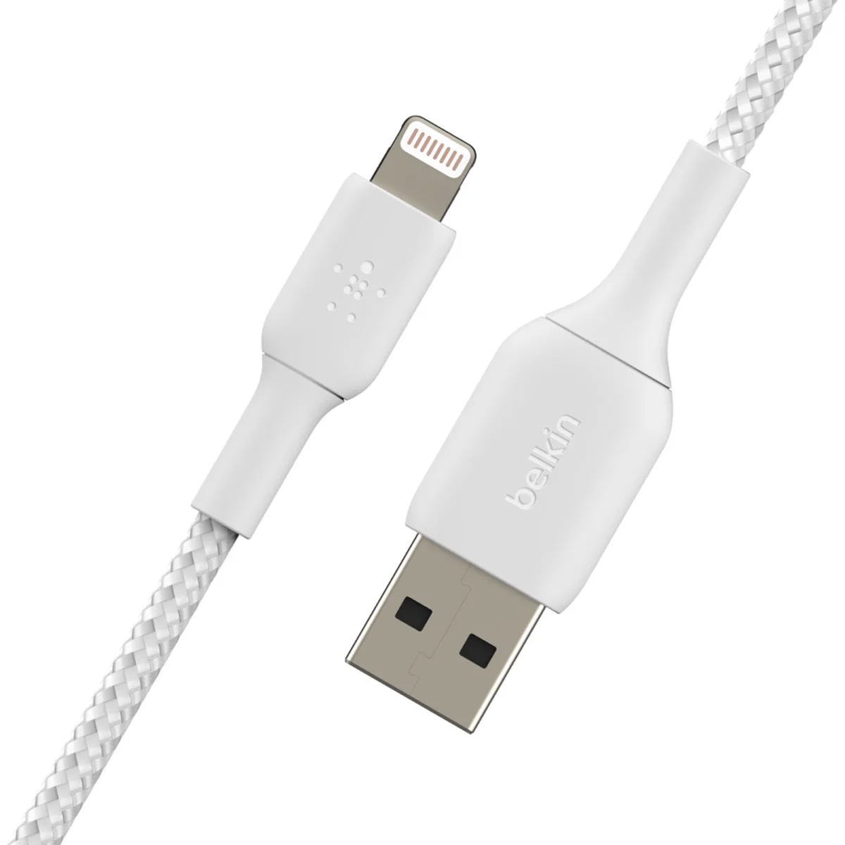 Cable Trenzado Belkin USB-A a Lightning 1m | Blanco - Imagen 4