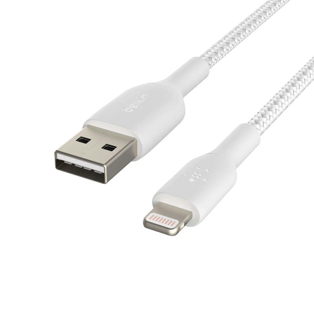 Cable Trenzado Belkin USB-A a Lightning 1m | Blanco - Imagen 5