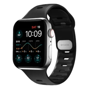 Nomad Correa deportiva slim para Apple Watch 42/44/45/49mm | Negro