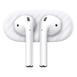 KeyBudz Base AirDockz para AirPods | Blanco