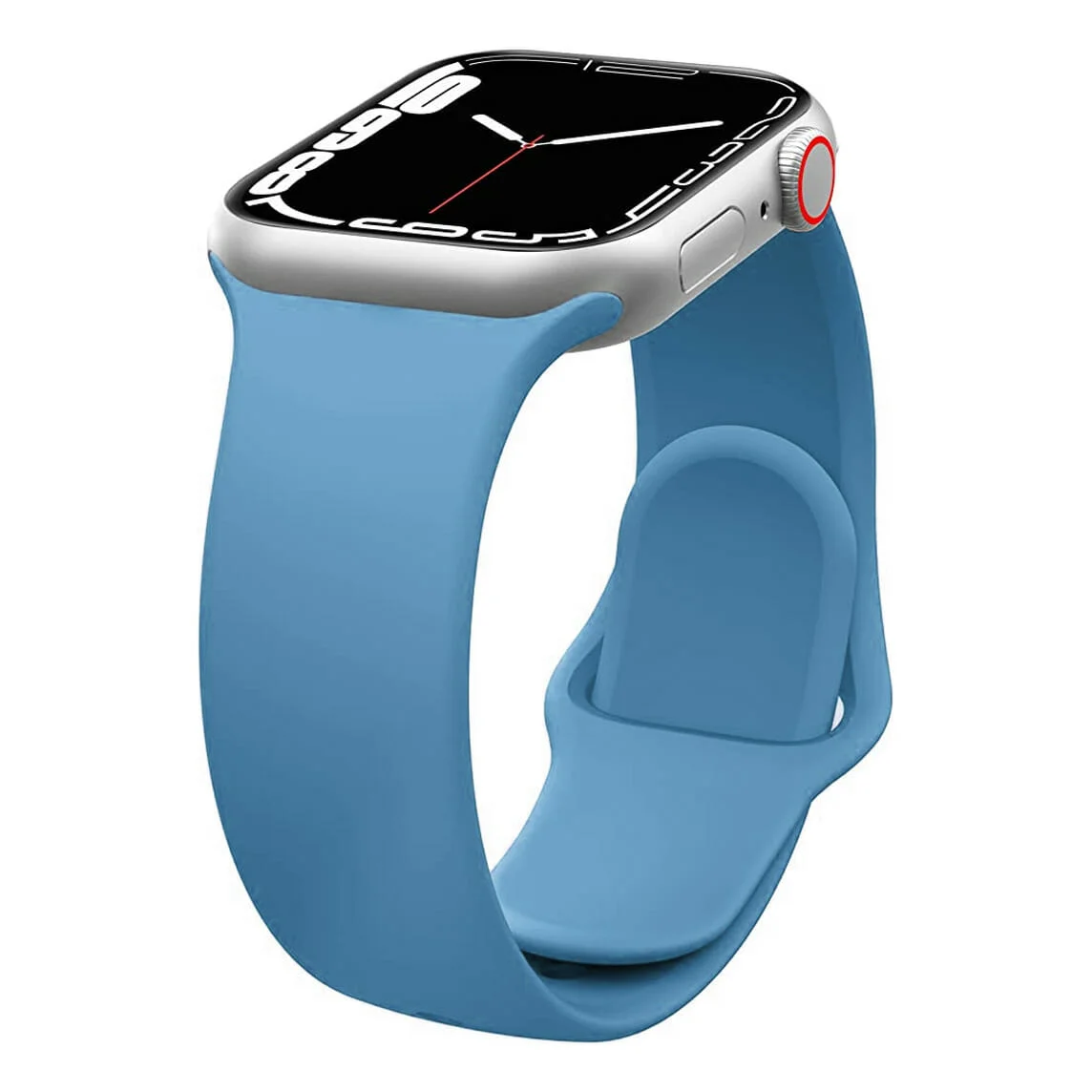 Correa de silicona para Apple Watch 38/40/41mm Azul claro