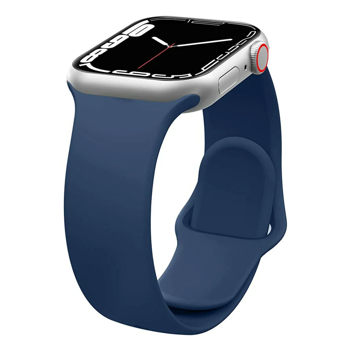 Correa de silicona para Apple Watch 42/44/45mm Azul Compudemano