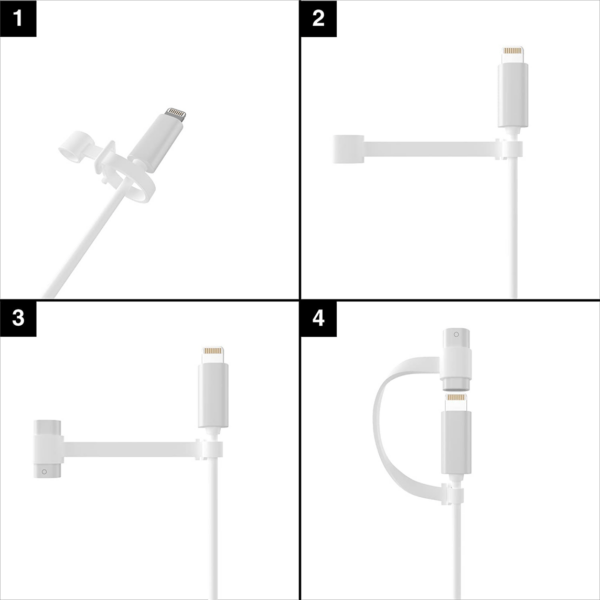 TechMatte Adaptador Lightning a Apple Pencil (1ª generación) X2 - Imagen 5