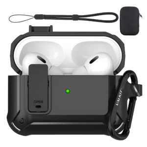 Valkit Estuche para AirPods Pro (2ª generación) | Negro