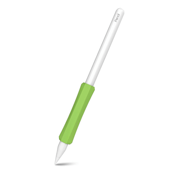 Niutrendz Funda de silicona con agarre para Apple Pencil (2ª generación) | Verde