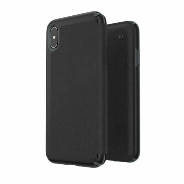 Speck Estuche Presidio Folio para iPhone XS Max | Negro
