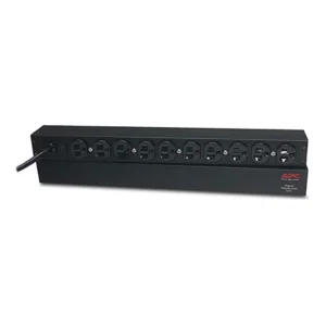 APC Unidad PDU para rack básica de 1 U, 15A, 120 V, (10) 5-15