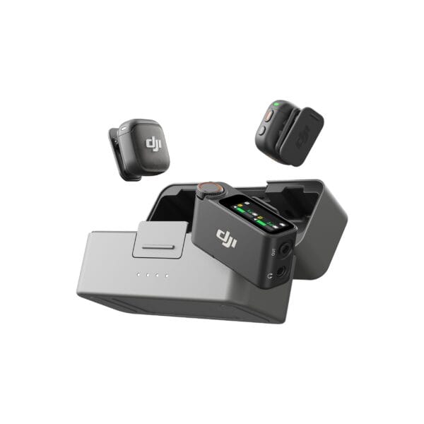 Micrófono DJI Mic 3 - (2 TX + 1 RX + Estuche de carga)
