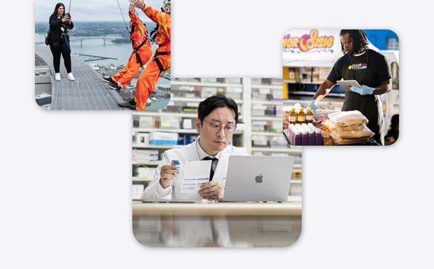 Pequeñas empresas usando productos Apple para trabajar mejor