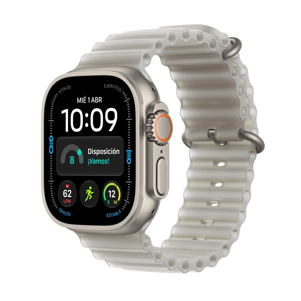 Apple Watch Ultra 4 Correa Ocean Gris traslúcido - Natural