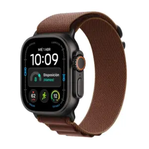 Apple Watch Ultra 4 Correa Alpine Borgoña - Negro